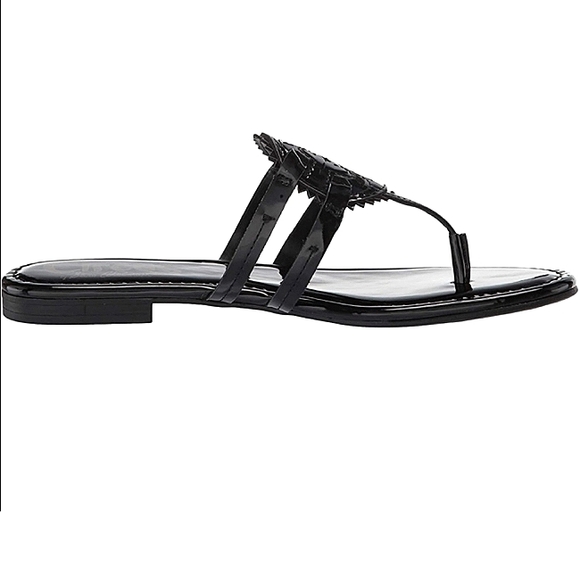 New w/o Box Circus NY by Sam Edelman Canyon Patent-Look Thong-Style Sandals - Picture 3 of 9